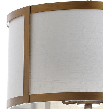 Thatcher 17" Metal LED Pendant Light - JONATHAN Y
